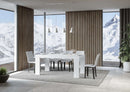 Tavolo Allungabile 180/440x90x77 cm Roxell Premium Bianco Frassino  