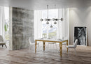Tavolo Allungabile 160-420x90x77 cm Karamay Evolution Bianco Frassino