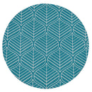 Set 6 Sottopiatti Tondi Ø33x2 cm  in Polipropilene VdE Tivoli 1996 Bali Leaf