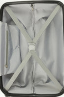 Set 2 Valigie Trolley Rigide in Policarbonato 4 Ruote TSA Soriani Silver