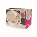 Servizio Piatti 18 Pezzi in Gres Villa d'Este Duchessa Crema