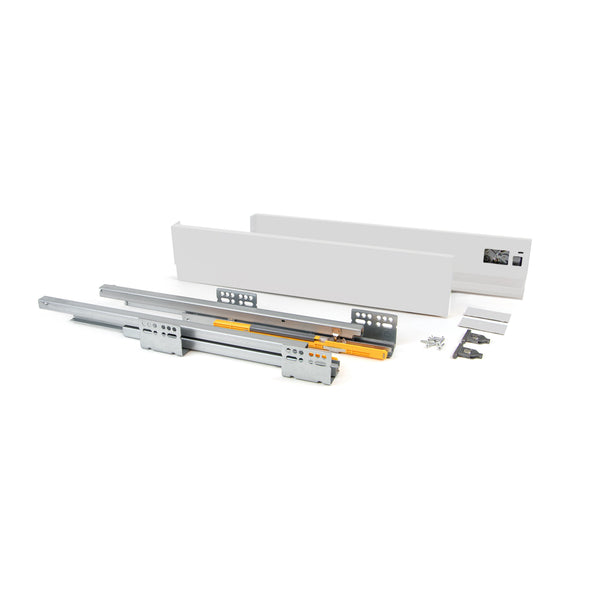 online Concept Tiroir Extérieur 30 Kg H105 mm D 350 Emuca Acier Peint Blanc