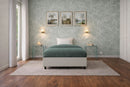Letto 1 Piazza e Mezza Contenitore Imbottito Similpelle Tortora Boxmax Varie Misure