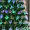 Albero di Natale Artificiale 180 cm in Fibra Ottica Foltissimo 230 LED 