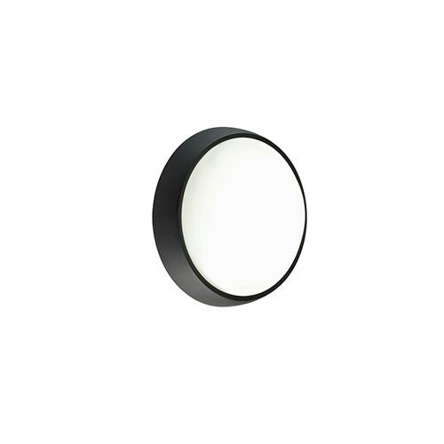 sconto Plafonnier d'extérieur Sovil Doris noir rond 24 8W LED