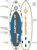 SUP Gonfiabile 518x152x20cm Zray S17 Super SUP Board