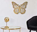 Farfalla Decorativa da Muro 3D 43x2x35 cm in Ferro Oro