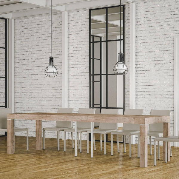 prezzo Console extensible en bois H76,7x40x90 / 300cm Itamoby Mixer Premium Oak Folding