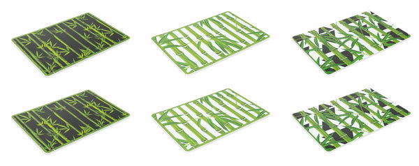 online Lot de 6 sets de table 45x30 cm en plastique VdE Tivoli 1996 Urban Bamboo divers coloris