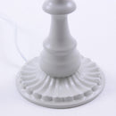 Lampada da Tavolo Ø20xH33 cm in Metallo Grigio
