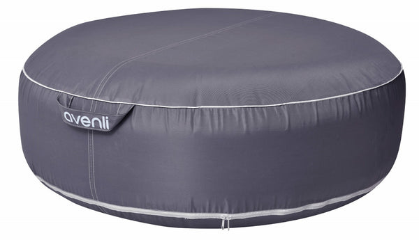 sconto Pouf Extérieur Gonflable 98x38cm Jilong Lounge Avenli i Gris