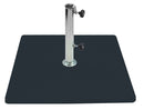 Base per Ombrellone da Giardino 60 Kg per Tubi Ø65mm in Metallo Grafite