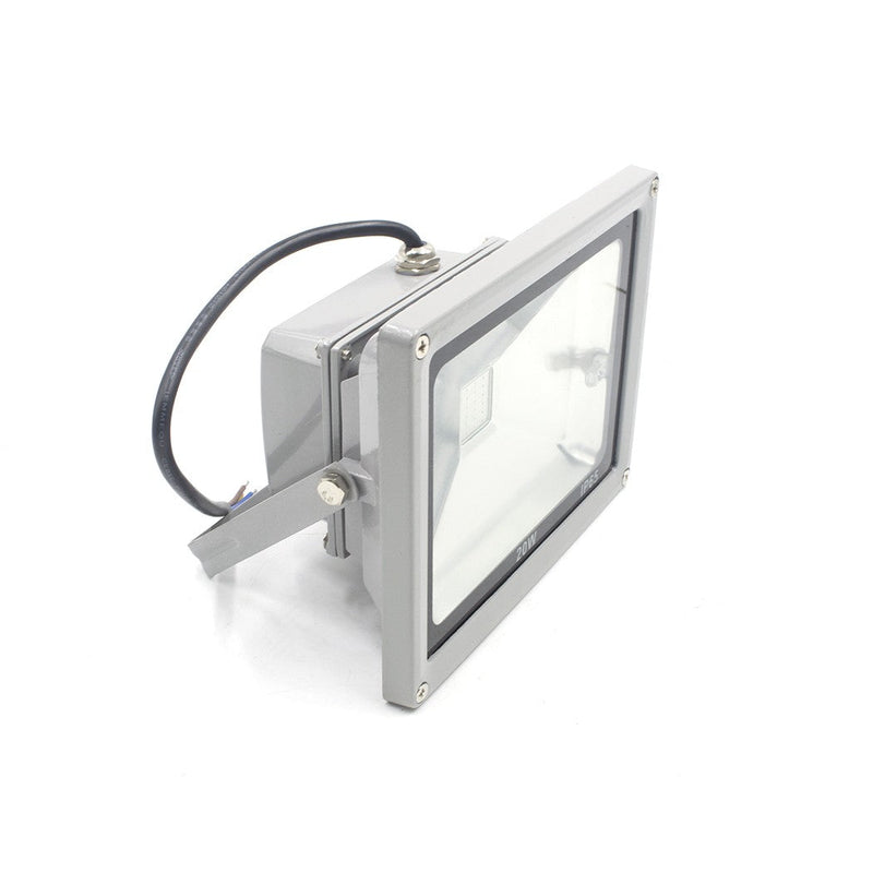 Faro Led RGB da Esterno 20W con Telecomando e Staffa per Parete Protezione IP65