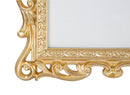 Cornice Celta 21,6x2x27 cm in Poliresina e Vetro Oro