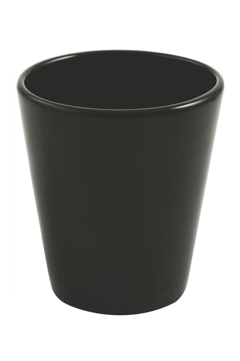 Set 6 Bicchieri Ø9x10 cm in Vetro Soffiato Villa d'Este Home Tivoli Cancun Neri