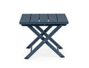 Tavolino da Salotto 44x43x36 cm in Alluminio Taylor Navy