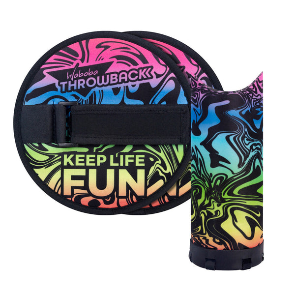 Jeu de Paddle avec 1 Airlyft et 2 Paddles en Feutre pour Enfants et Adultes Woboba Throwback acquista