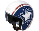 Casco Jet per Scooter Occhiale Interno CGM America 133S Bianco