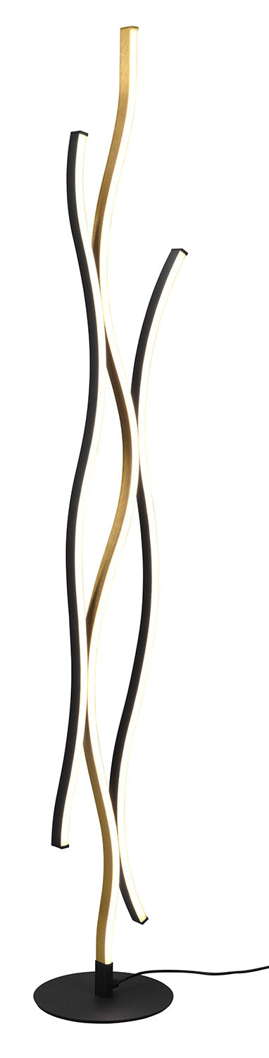 prezzo Piantana da Interno a LED in Metallo Ottone Opaco