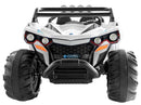 Macchina Elettrica per Bambini 12V 2 Posti E-Cross Bianca