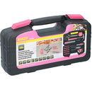 Cassetta Valigetta Attrezzi Porta Utensili da Lavoro Completa 39 pz Rosa Kinzo 