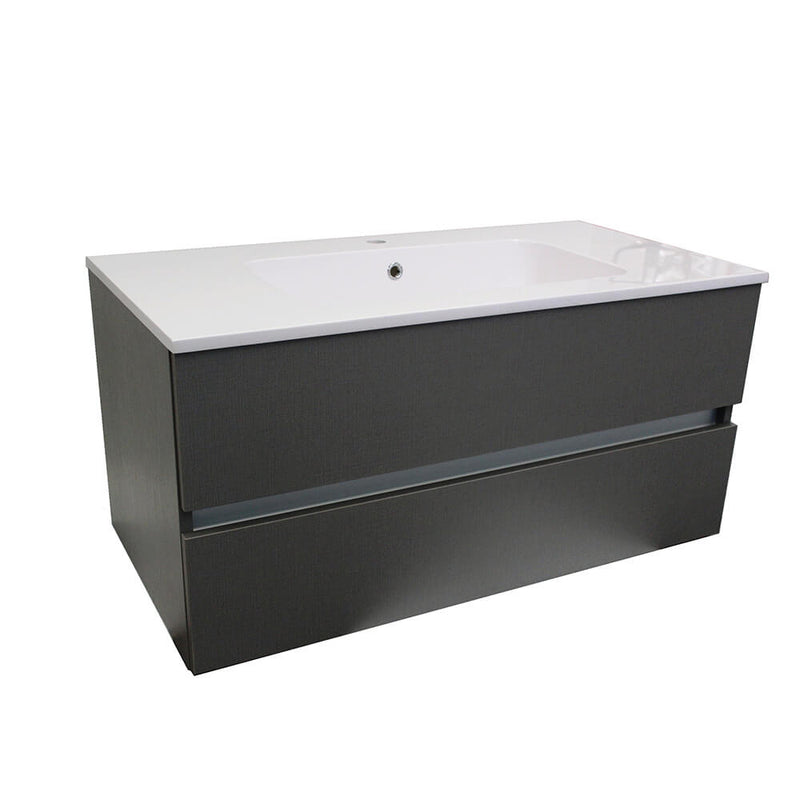 Mobile da Bagno sospeso Bali 01C Twist Piombo TFT