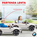 Macchina Elettrica per Bambini 12V con Licenza BMW I4 Bianca