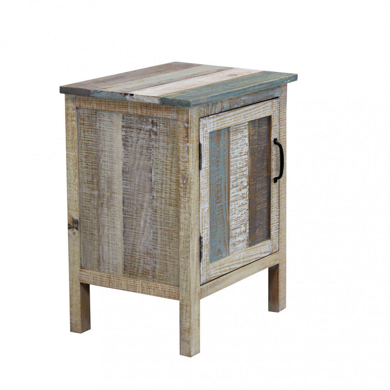 Mobile Timothy 50x40x65 h cm in Legno Multicolor