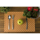 Set 6 Tovagliette Rettangolari in Plastica Villa d'Este Modern Arancio