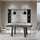 Table 160x90x77 cm Bridge Fix Cemento