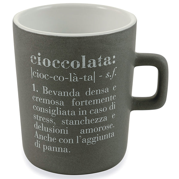Coupe "Chocolat" Ø8x9,5 cm en Dolomite VdE Tivoli 1996 prezzo
