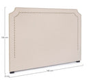 Testiera Letto Zenda Nat 160 in Legno