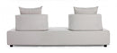 Divano con Cuscini 200x90x32h cm Piper Sand