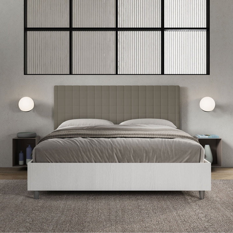 Letto Matrimoniale Burmy Cappuccino Varie Misure