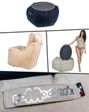 Poltrona Pouf e Tavolino in Acrilico Pomodone Verde