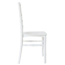 Set 2 Sedie 39x40x91 cm di Chiavari Design Classico Bianche