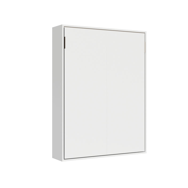 Letto Matrimoniale Francese A Scomparsa 140 Versia Bianco      