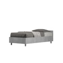 Letto Singolo Nuamo Cemento Varie Misure