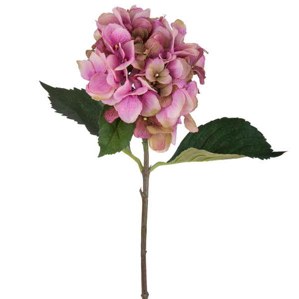acquista Set 2 Hortensias Artificiels Hauteur 71 cm Rose