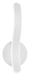 Applique da Interno a LED SMD in Metallo Bianco Opaco