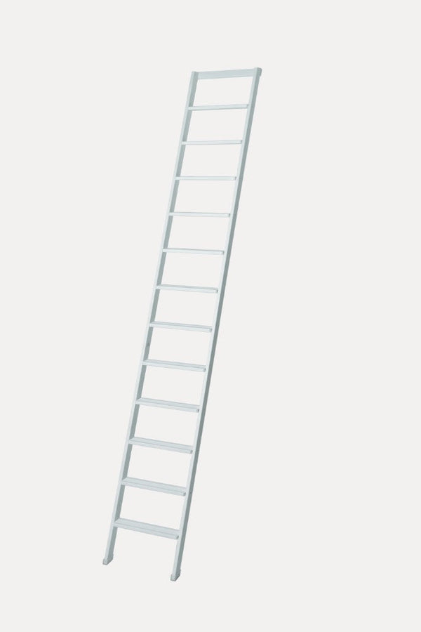 online Échelle d'appui en bois 12 marches H300 cm laquée blanc