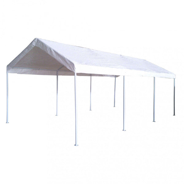 Gazebo automatique 3x6 m en acier blanc online