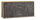 Buffet 2 portes 4 tiroirs 174x84x41 cm Noyer Stelvio/Oxyde noir