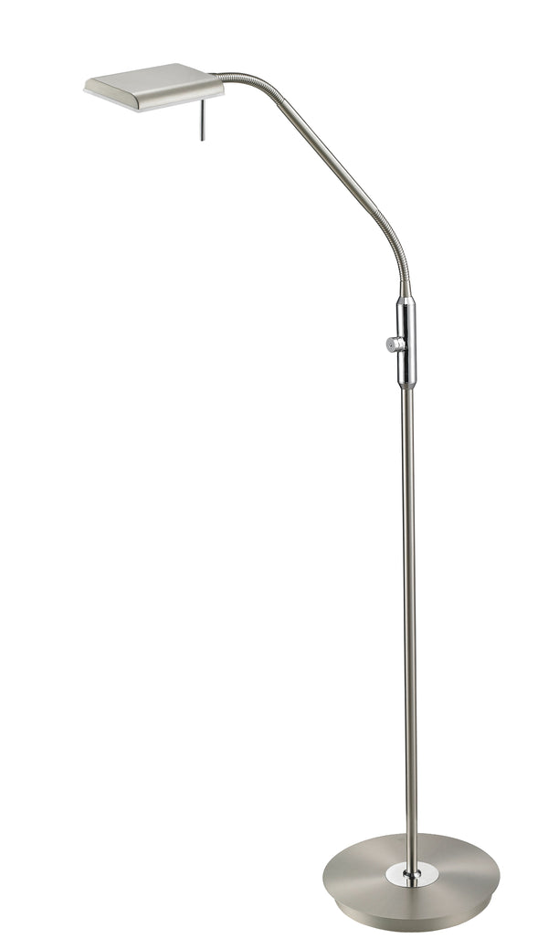 prezzo Lampadaire LED d'intérieur en Métal Nickel Mat