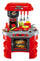 Cuisine jouet pour enfants 72x46x61 cm avec ustensiles Miller Red