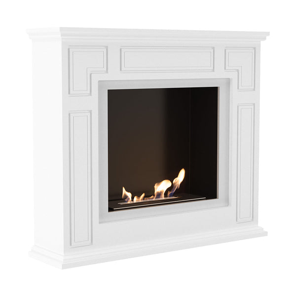 Cheminée Bioéthanol au Sol 100x85,7 cm Flig Lincoln sconto