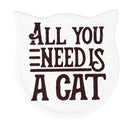 Set 4 Sottobicchieri 10x10x1 cm  in Ceramica VdE Tivoli 1996 Cat