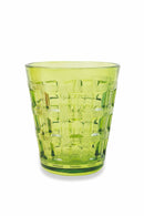 Set 6 Bicchieri Ø9x10 cm in Vetro Villa d'Este Home Tivoli Recta Multicolor