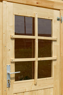 Casetta da Giardino Porta Doppia 300x300 cm in Legno Astrid