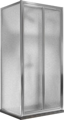 Box Doccia 3 lati 2 Ante Battenti in Cristallo Opaco 4-6mm H198 Fosterberg Maribo Trio Varie Misure